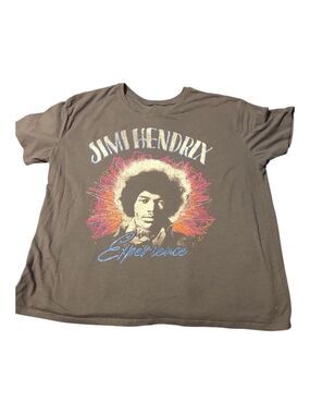 Jimmy Hendrix Experience T-shirt XL Gray Graphic Tee